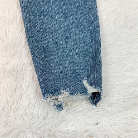 J Brand Alana Ripped-Hem crop Jeans in Project Destruct - Picture 11 of 12